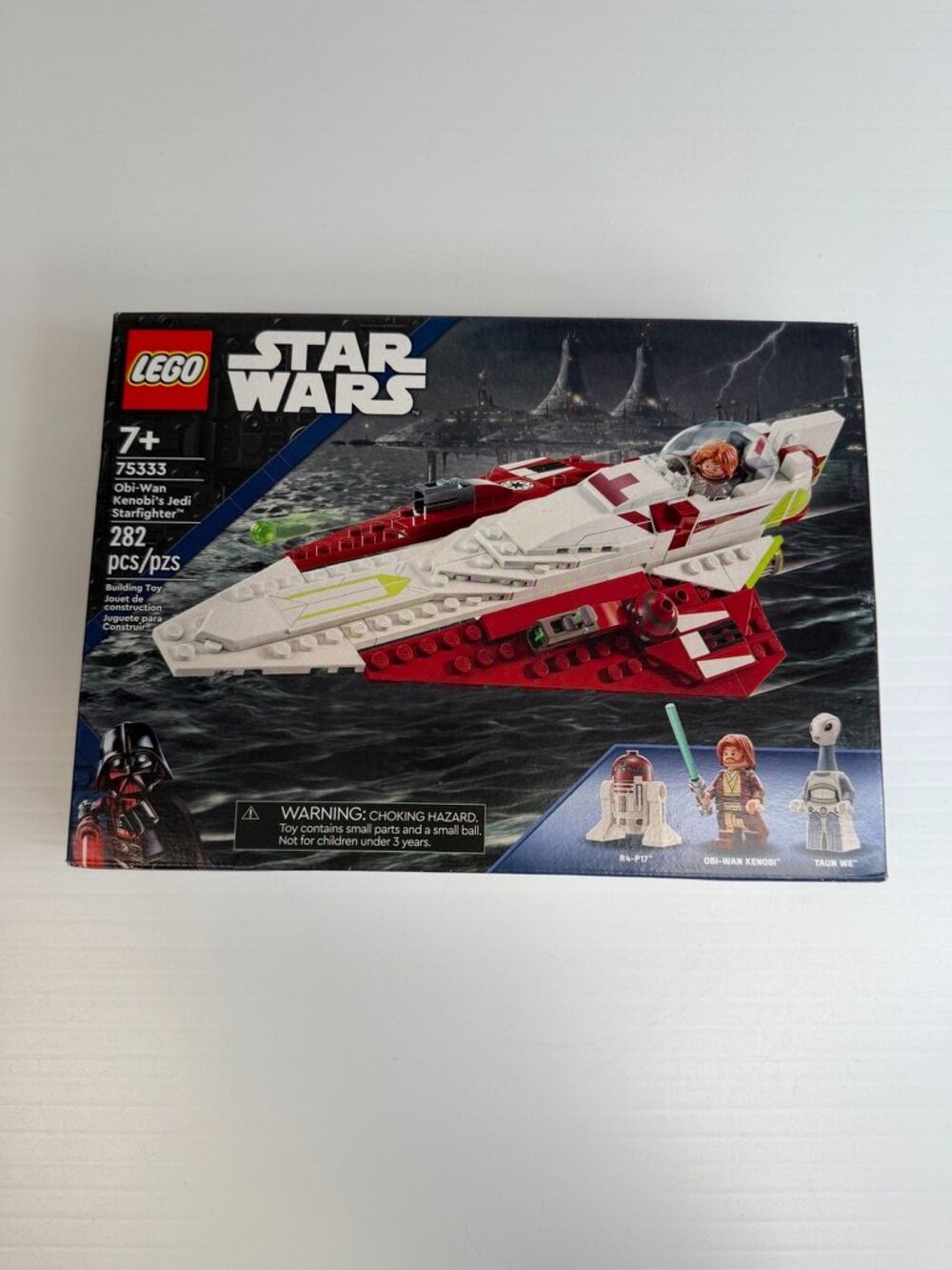 Lego Obi Wan Kenobi Jedi Starfighter 75333 Star Wars Mini Figure Taun Collect Ni